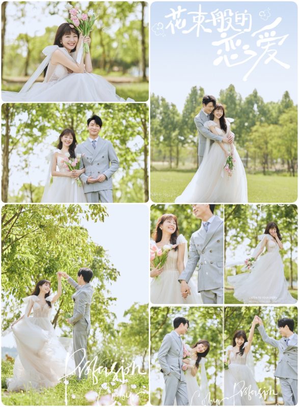 KH1002 绿野诗篇：阳光与花束见证的纯粹爱意-窥幻映画