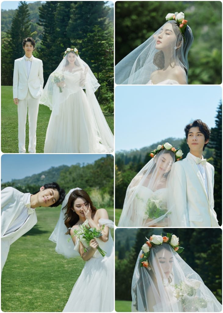 图片[1]-KH1003 林间序曲：在绿野与光中许下白纱之约-窥幻映画