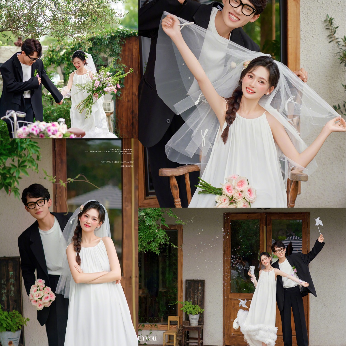 图片[1]-KH1025 绿野仙踪：森系婚纱照中的自然与浪漫协奏曲-窥幻映画