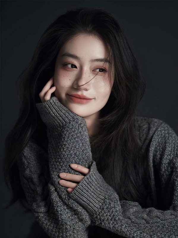 KH1040 灰调叙事曲：六宫格情绪肖像中的沉静与温柔-窥幻映画