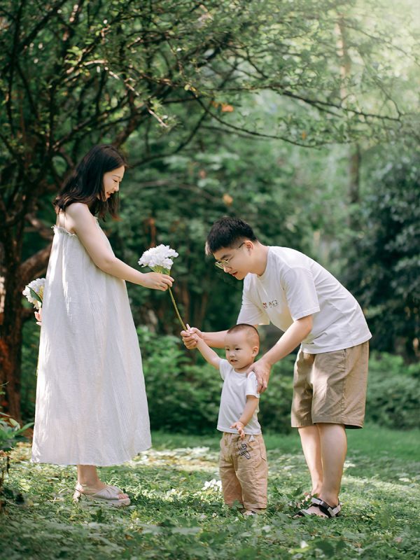 KH1052 森系孕时光：一家三口的自然光亲子照，记录爱的进阶-窥幻映画